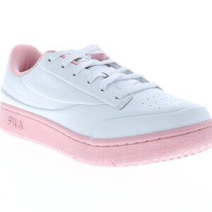 FILA Original Tennis Lux X Barneys Size 7 Leather White Pink Soles RARE